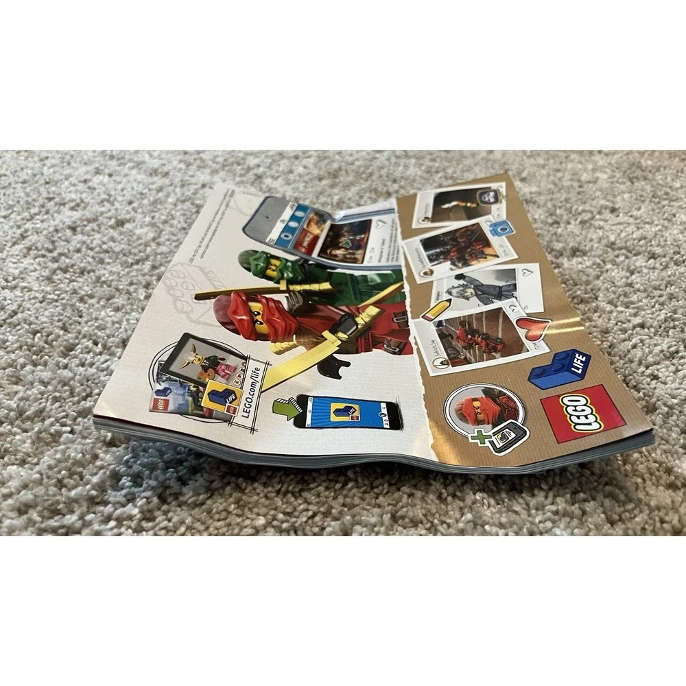 LEGO Ninjago Instruction Manual Booklets Lot 6 71738 70641 70667 70672 70610